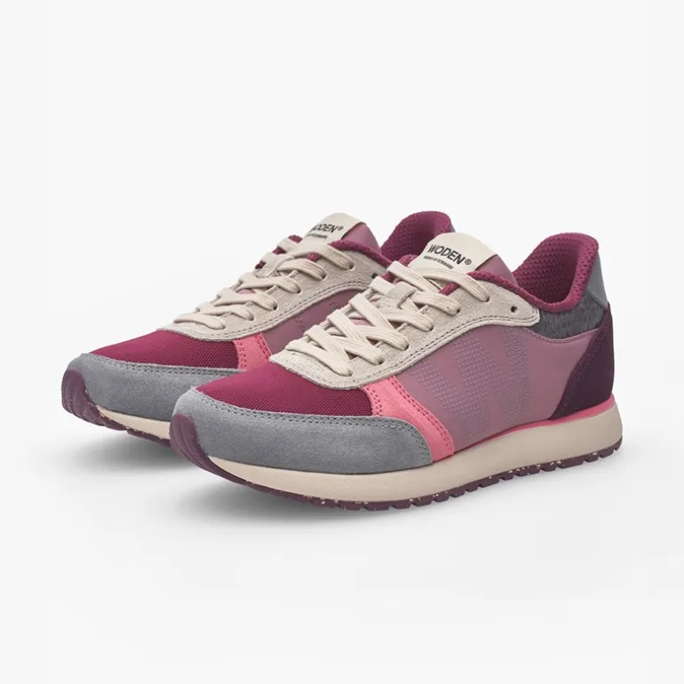 Woden Damen Ronja Sneakers 256 Old Rose Multi