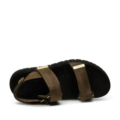 Woden Damensandalen Louisa 295 Dunkel Oliv