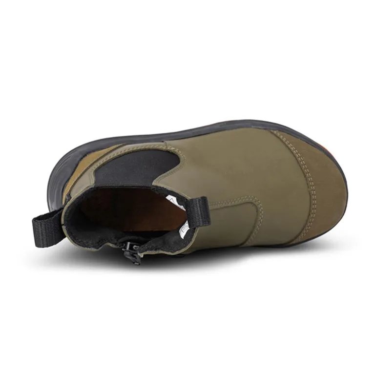 Woden Kinder Wodens Silja Gummistiefel 295 Dark Olive