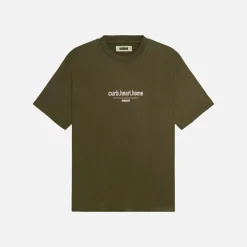 Woodbird Balken Farb T Shirt Dark Brown