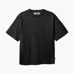 Woodbird Herren Baine Wobble T-Shirt Schwarz