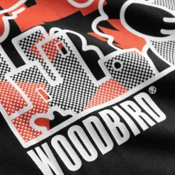 Woodbird Herren Baine Zilla T-Shirt Schwarz