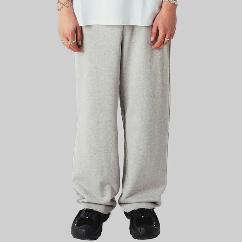 Woodbird Herren Basis Jogginghosen Light Grey Melange