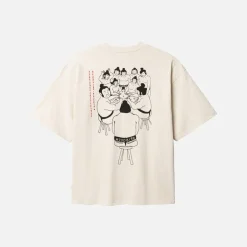 Woodbird Herren Beam Suma T Shirt Off White