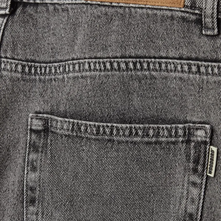 Woodbird Herren Doc Regular Tapered Jeans Grau