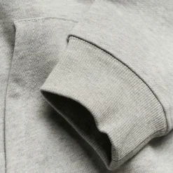Woodbird Herren Fuji Base Zip Hoodie Light Grey Melange
