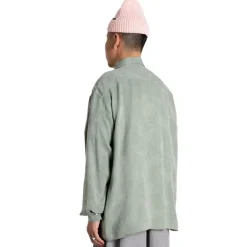 Woodbird Herren Hemd Paisley Grau Grün Grey-Green