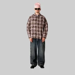 Woodbird Herren Karo Hemd Brown Check