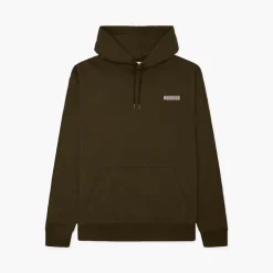 Woodbird Herren Pacs Founded Hoodie Dark Brown