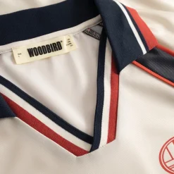 Woodbird Herren Taka Kurzarm Poloshirt Off White
