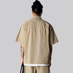 Woodbird Herren Wang Shiko Hemd Stone