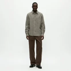 Wood Wood Herren Adrian Hemd Delicioso Stripe