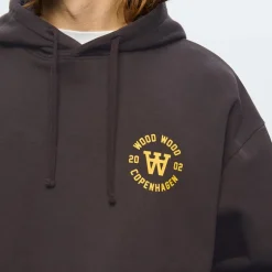 Wood Wood Herren Cass Hoodie Licorice