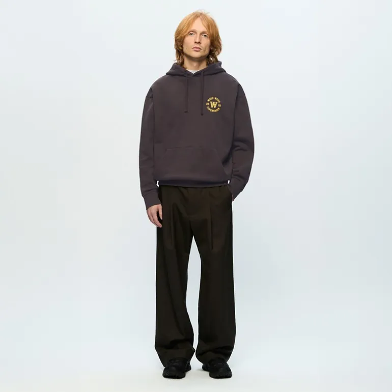 Wood Wood Herren Cass Hoodie Licorice