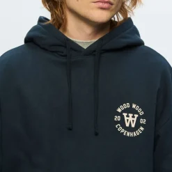 Wood Wood Herren Cass Hoodie Outer Space