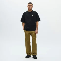Wood Wood Herren Liam T Shirt Schwarz