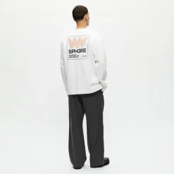 Wood Wood Herren Ryan Sweatshirt Bright White