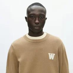 Wood Wood Herren Tay Gestrickter Pullover Ermine
