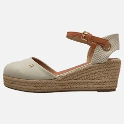 Wrangler Damen Bella Knöchelriemen Keilabsatz Sandalen Birch