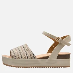 Wrangler Damen Norma klobige Knöchel Riemen Sandalen Birch