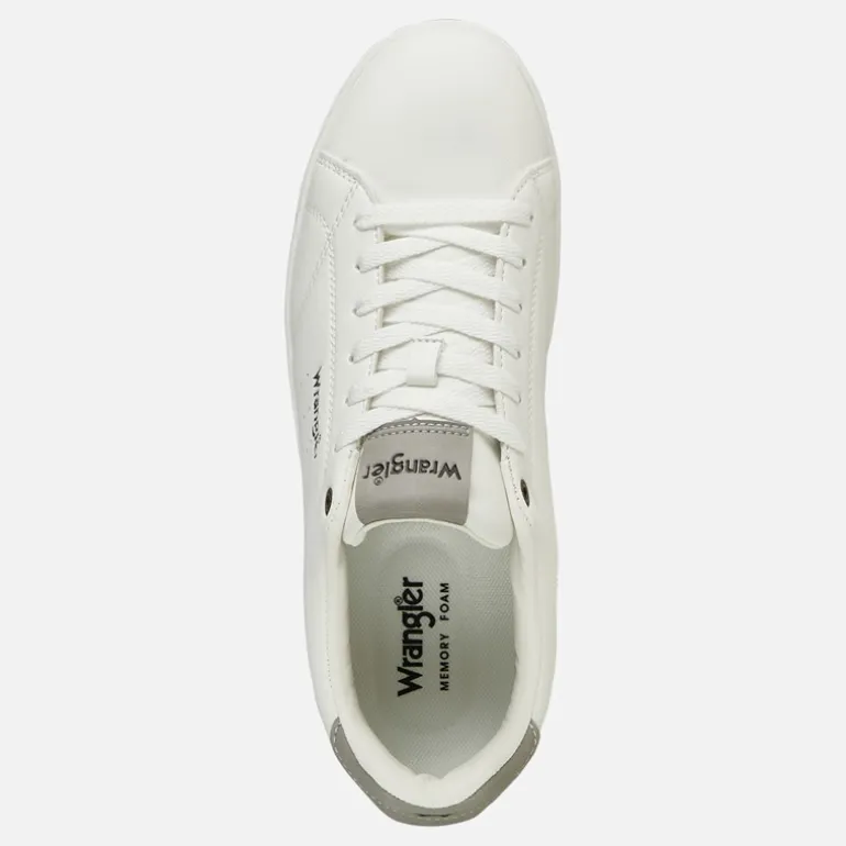 Wrangler Herren Bennet Turnschuhe Bright White
