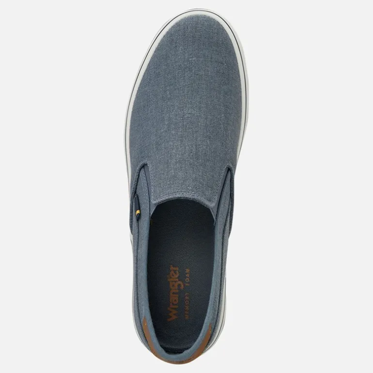 Wrangler Herren Calypso Schlupfschuhe Dark Denim