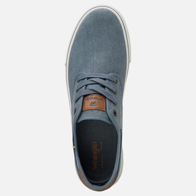 Wrangler Herren Calypso Turnschuhe Dark Denim